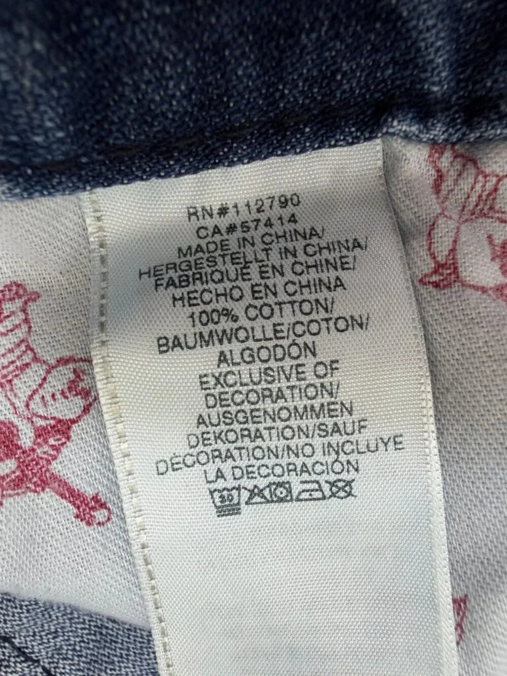 True Religion Acid Wash jeans Mens 34X33 Straight 100% Cotton Flap Pockets Y2K